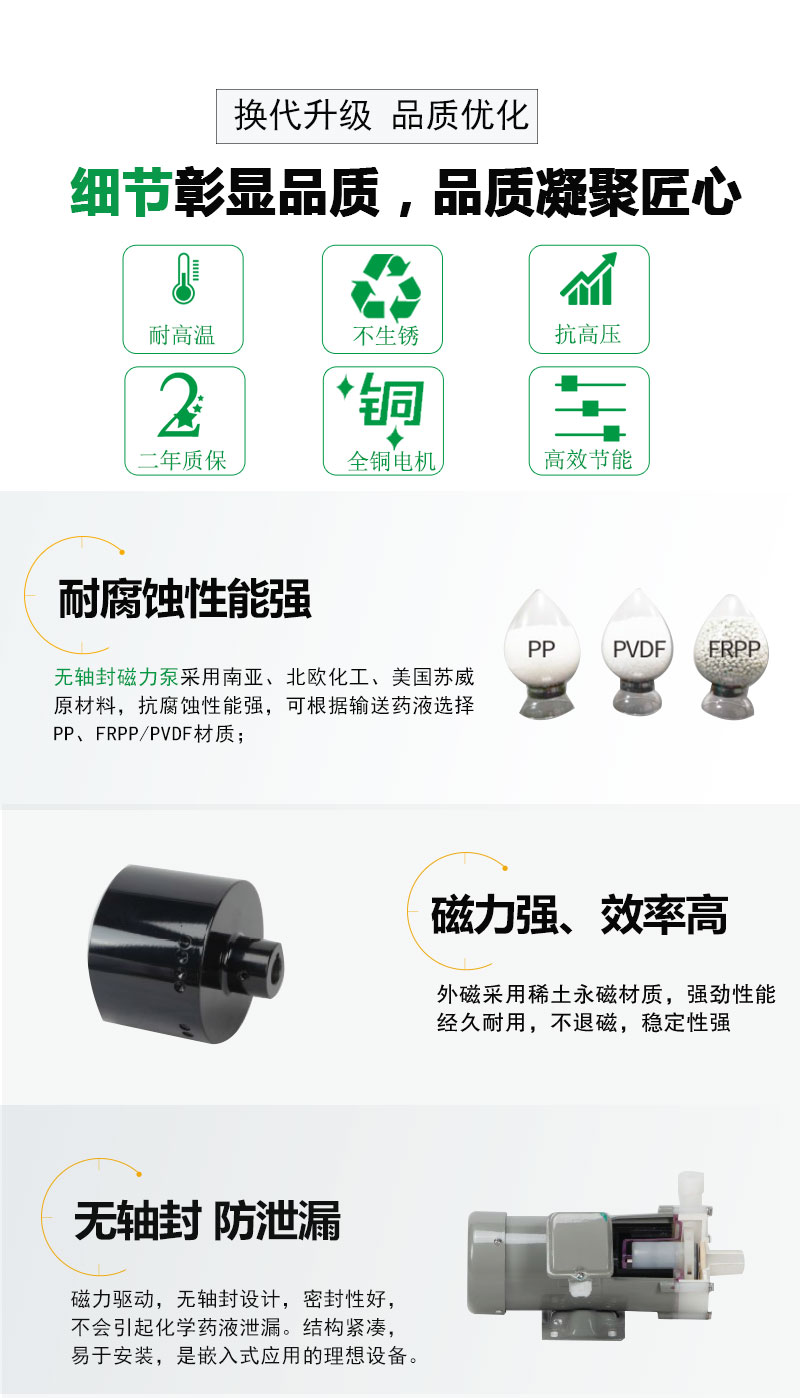 無軸封磁力泵 無軸封磁力泵